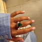 green stone