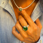 green stone