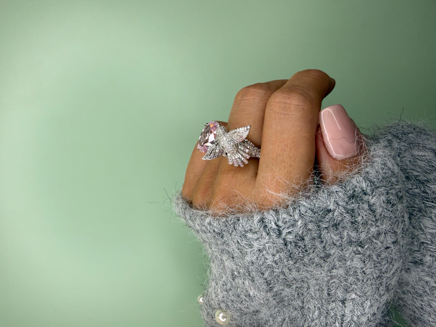 luminous bird ring
