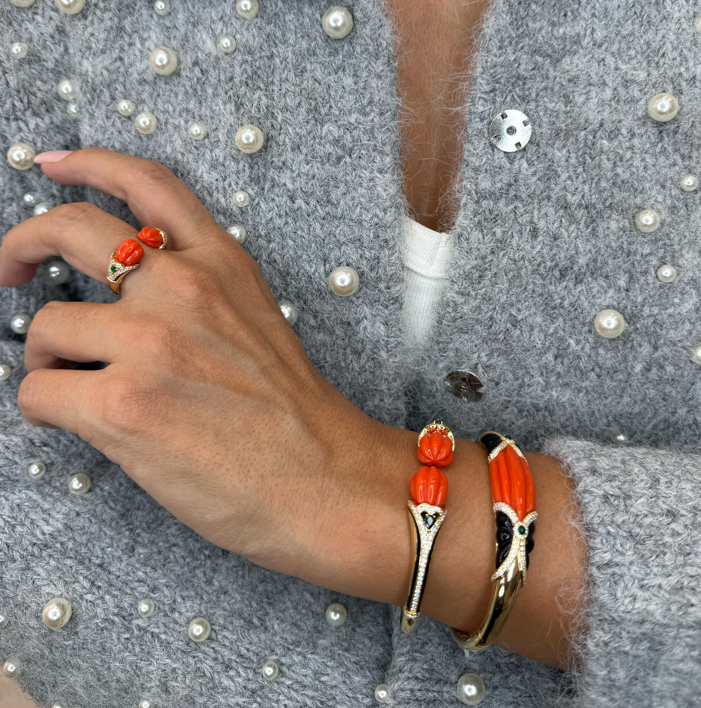 orange stone