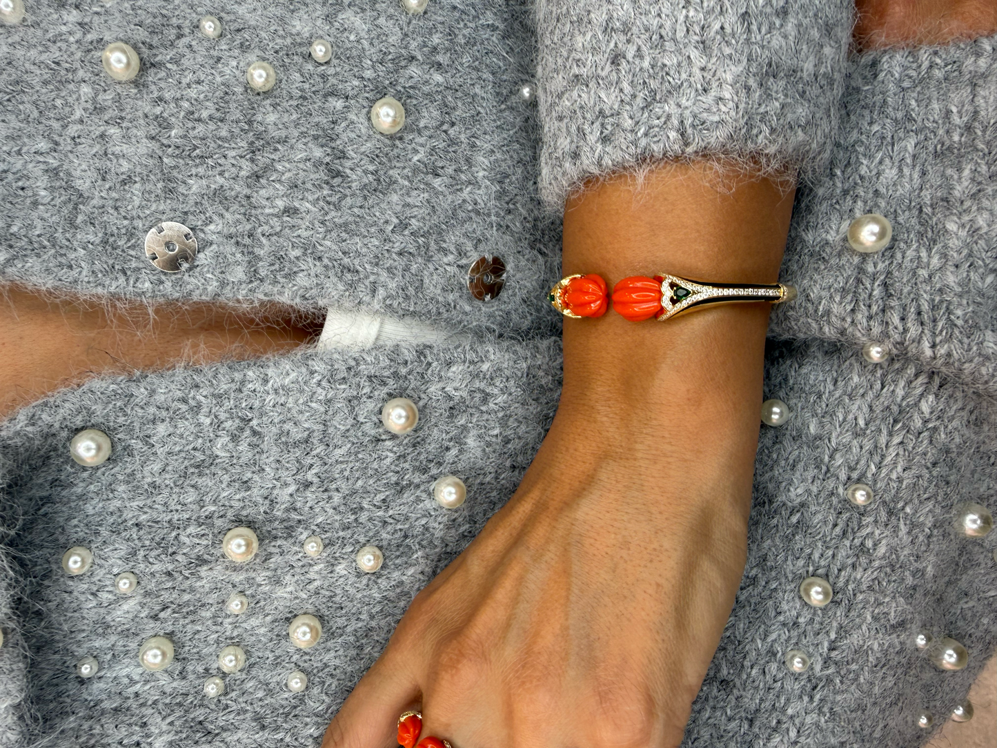 orange stone