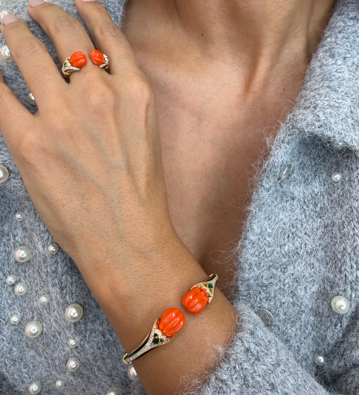 orange stone