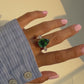 green stone